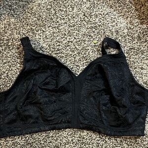 Chic Black Lace Bra